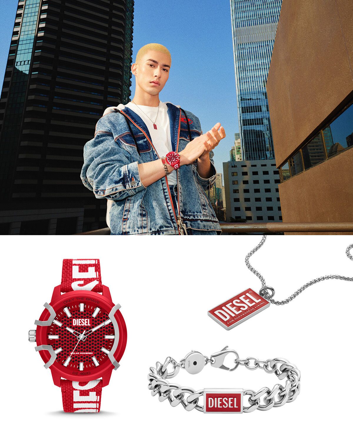 ウォッチ＆ジュエリーのアジアパシフィック・アンバサダー就任｜DIESEL